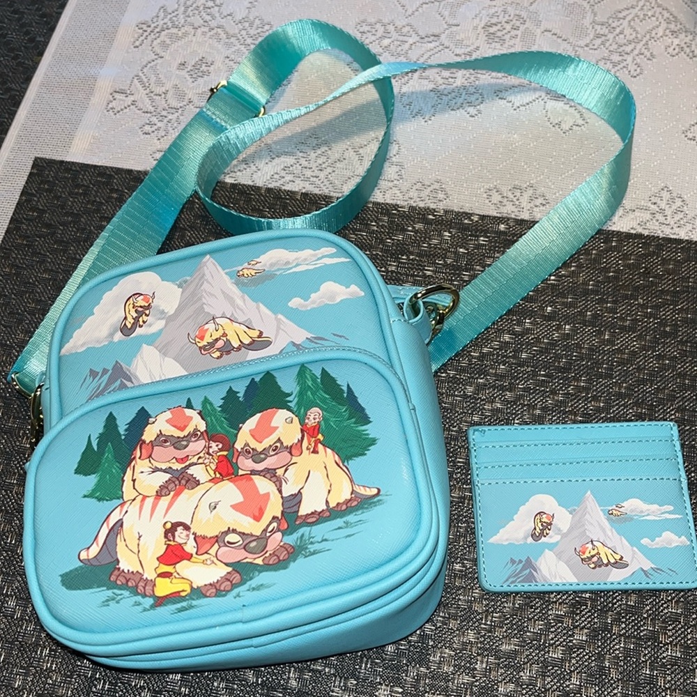Avatar legend of Korra crossbody and cardholder